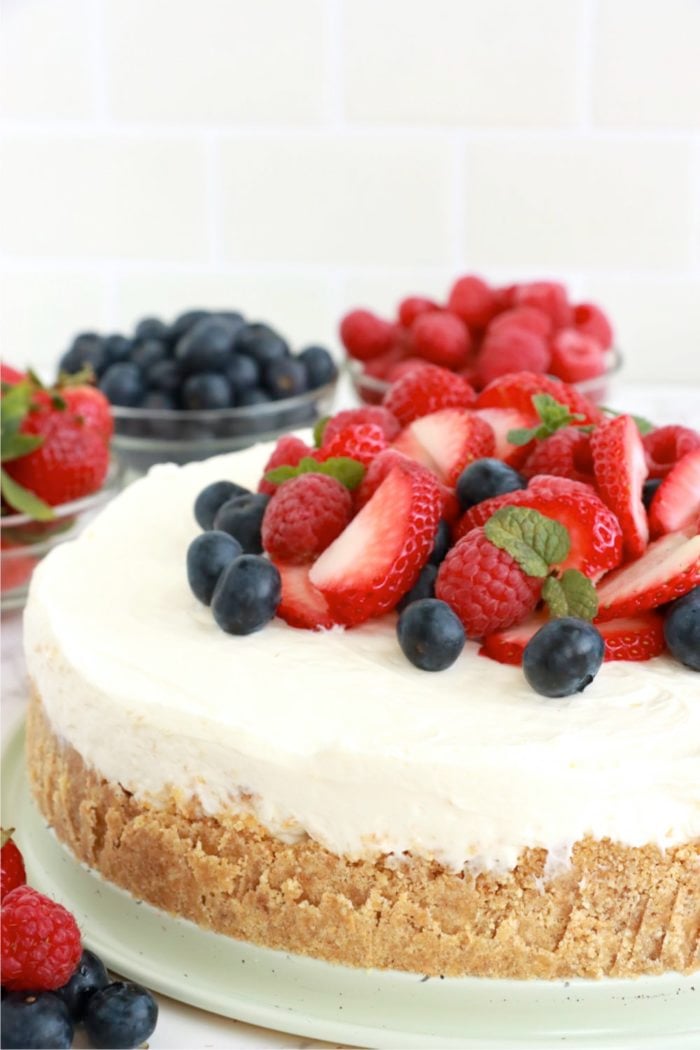 Easy Peasy No Bake Cheesecake Bitz Giggles