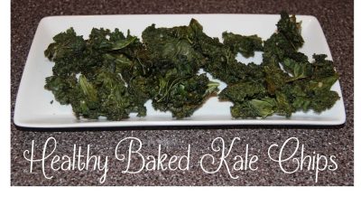Healthy Baked Kale Chips