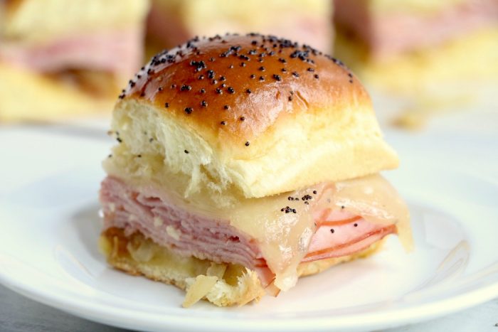 Ham & Cheese Sliders - Bitz & Giggles