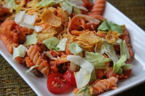 Taco Chip Pasta Salad