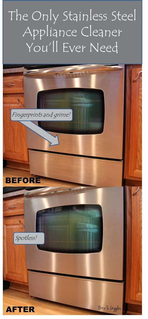 How to Clean the Inside of Your Oven Door - Bitz & Giggles