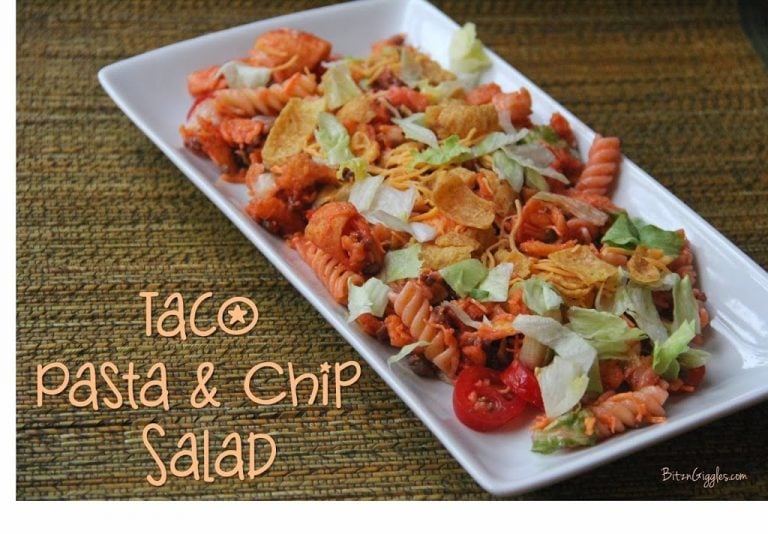 Taco Pasta & Chip Salad