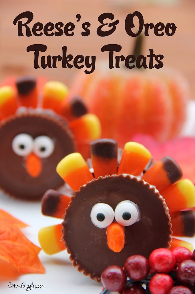 Reese's & Oreo Turkey Treats