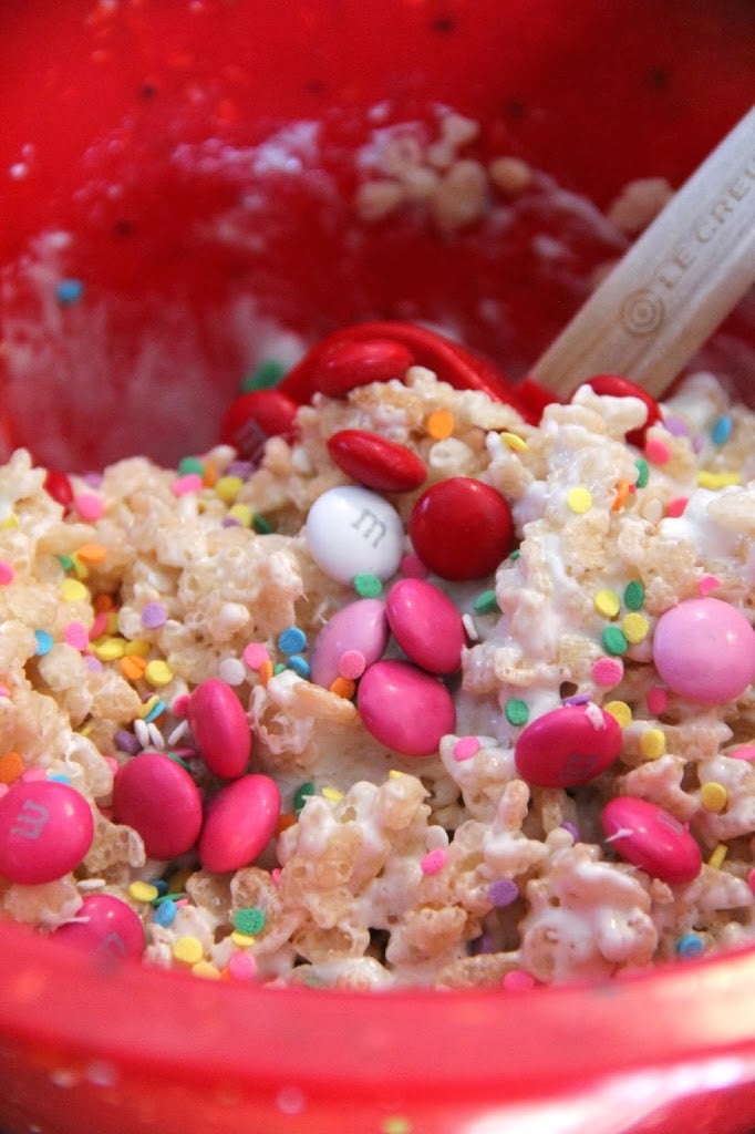 Valentine Rice Krispie Treats