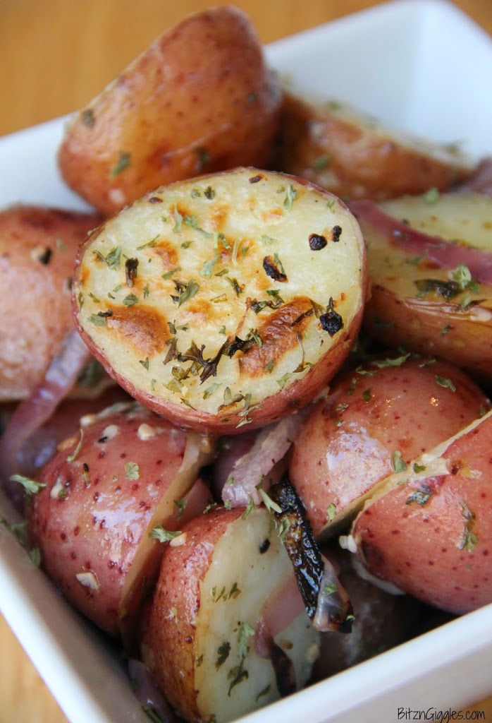 Oven Baked Parsley Red Potatoes Recipe