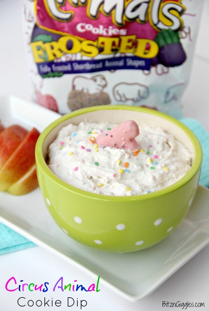 Circus Animal Cookie Dip - Bitz & Giggles