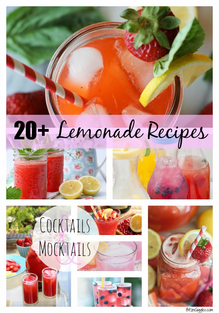 20+ Lemonade Recipes - Bitz & Giggles
