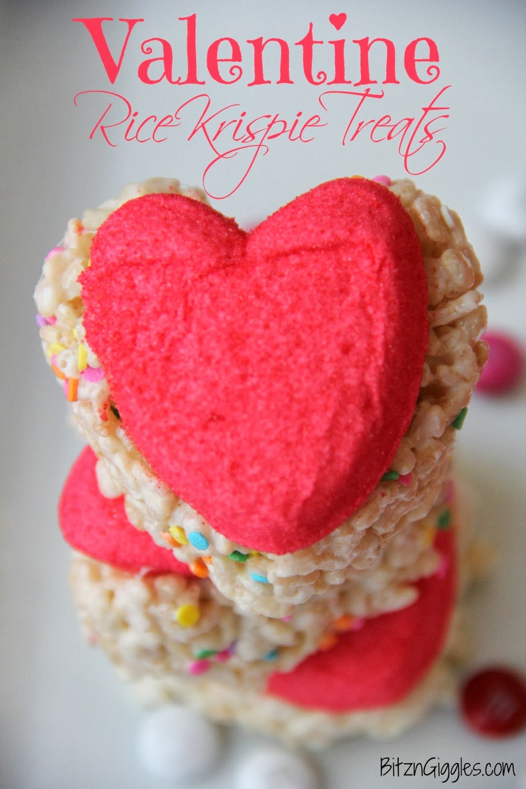 Valentine Rice Krispie Treats