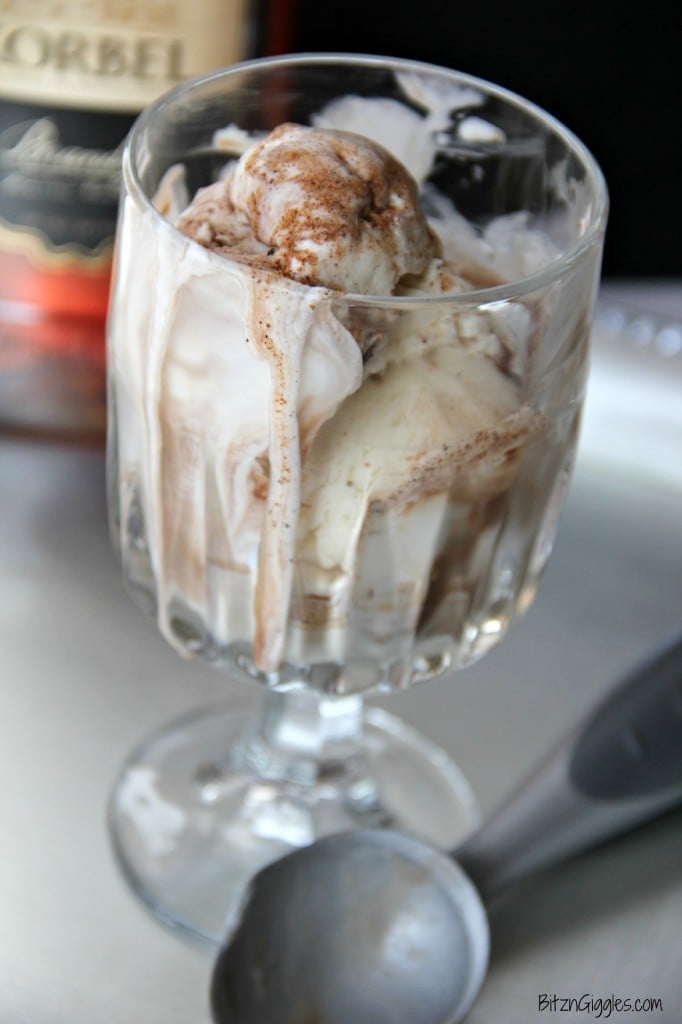 Brandy Alexander Ice Cream - Bitz & Giggles Finale