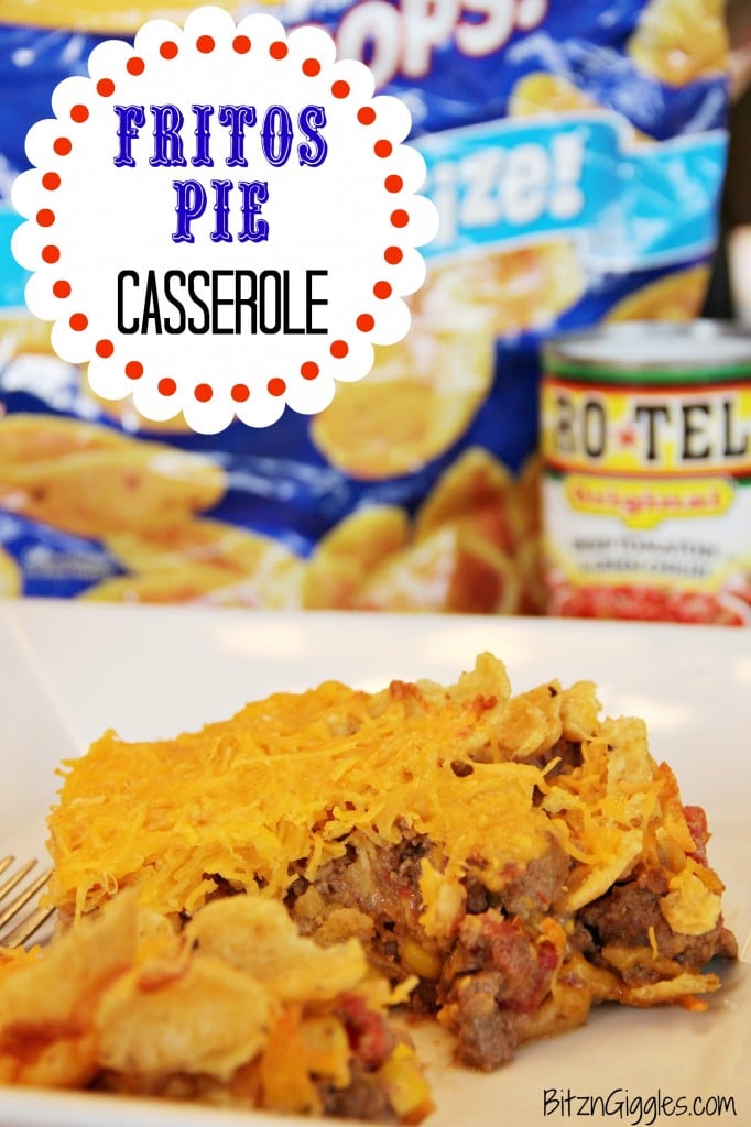 Fritos Pie Casserole - Bitz & Giggles