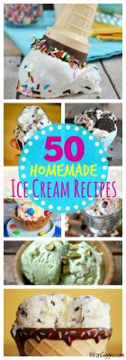 50 Homemade Ice Cream Recipes - Bitz & Giggles