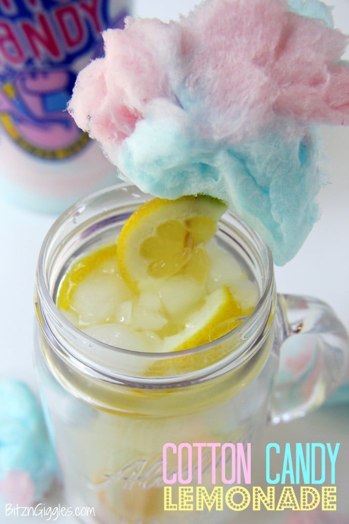 Cotton Candy Lemonade - Bitz & Giggles