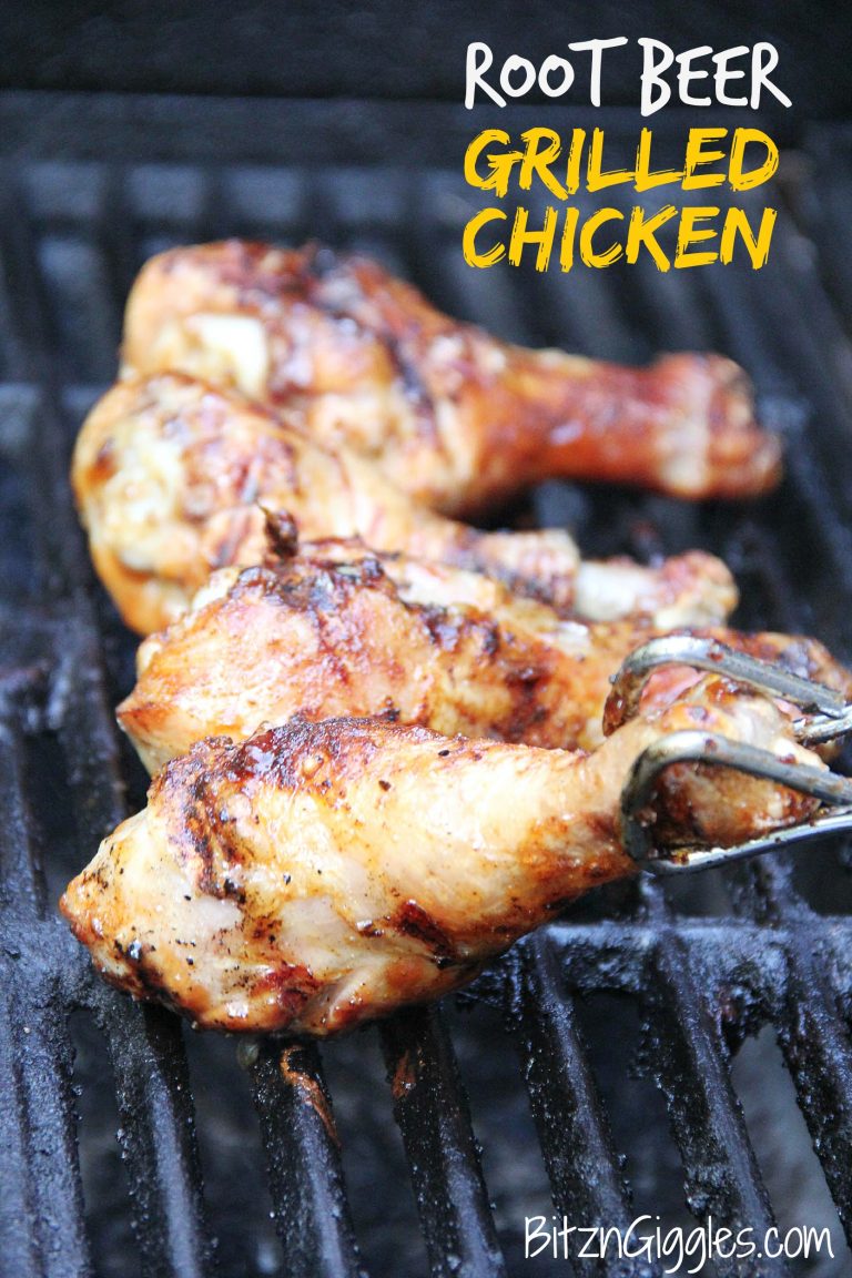 Root Beer Grilled Chicken - Bitz & Giggles