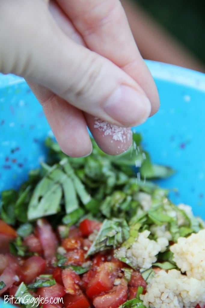 Tomato Basil Bruschetta