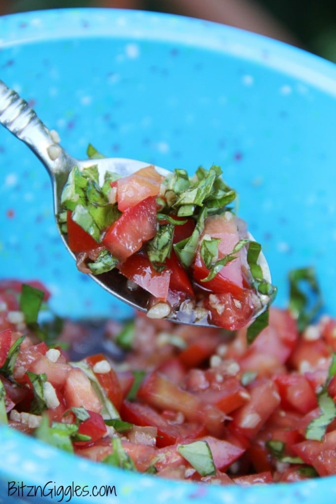 Tomato Basil Bruschetta