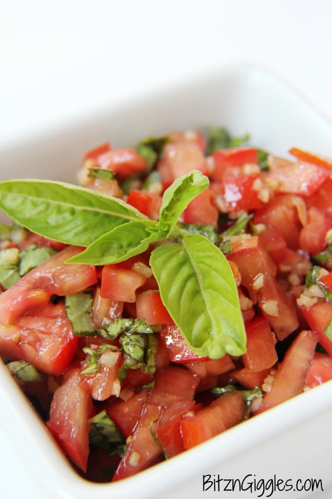 Tomato Basil Bruschetta