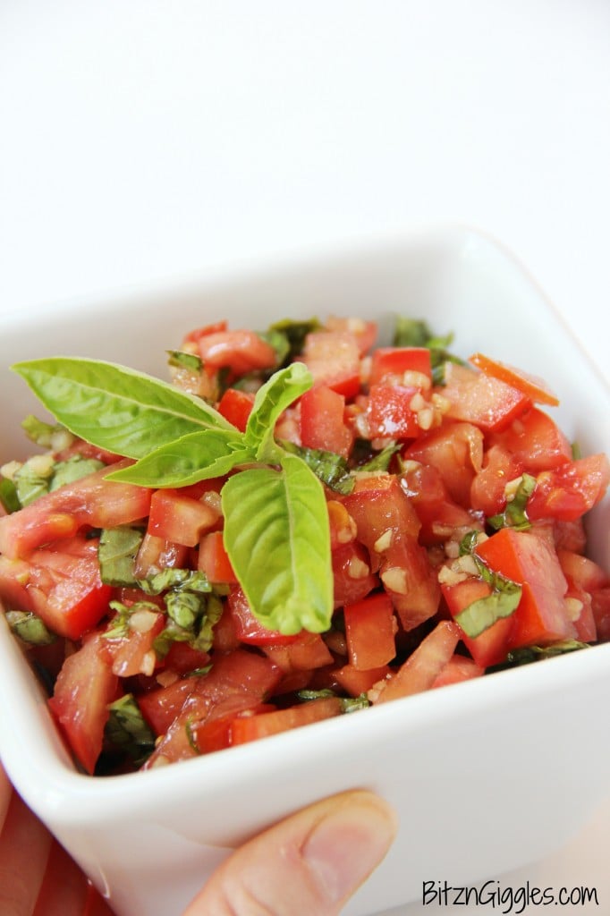 Tomato Basil Bruschetta