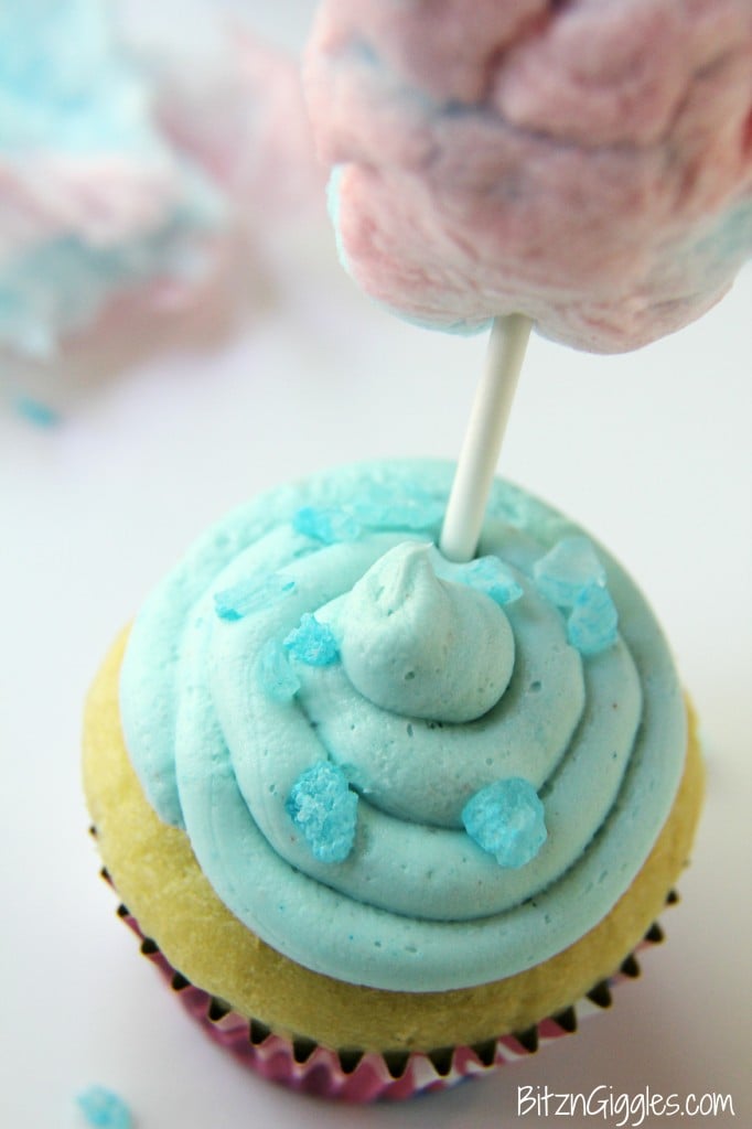 Cotton Candy Cupcakes8