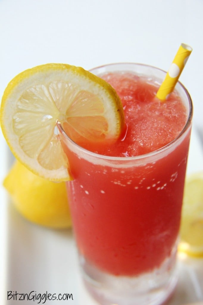 Cranberry Lemonade Slush