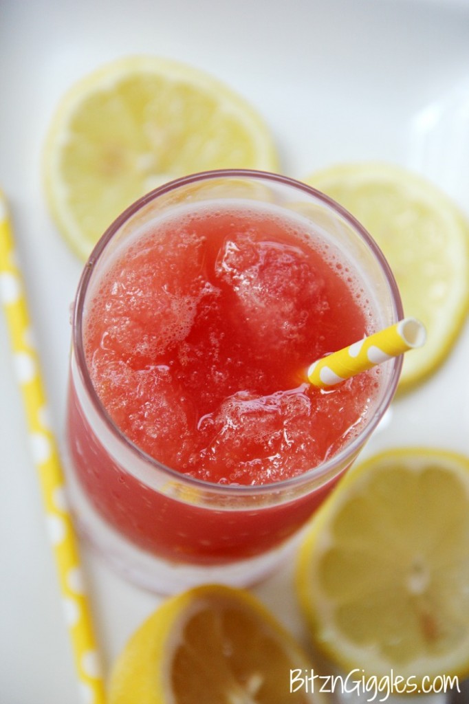 Cranberry Lemonade Slush