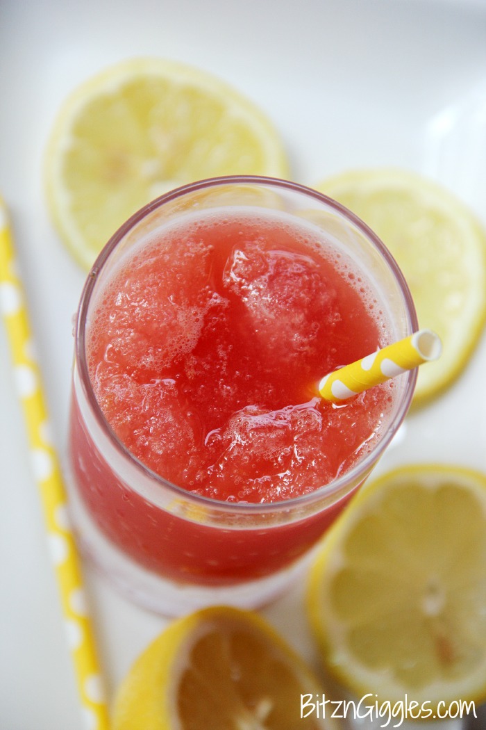 Cranberry Lemonade Slush