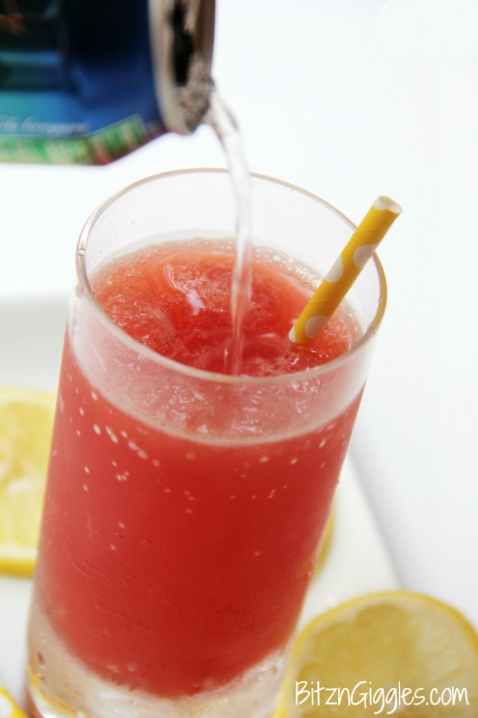 Cranberry Lemonade Slush Cocktail