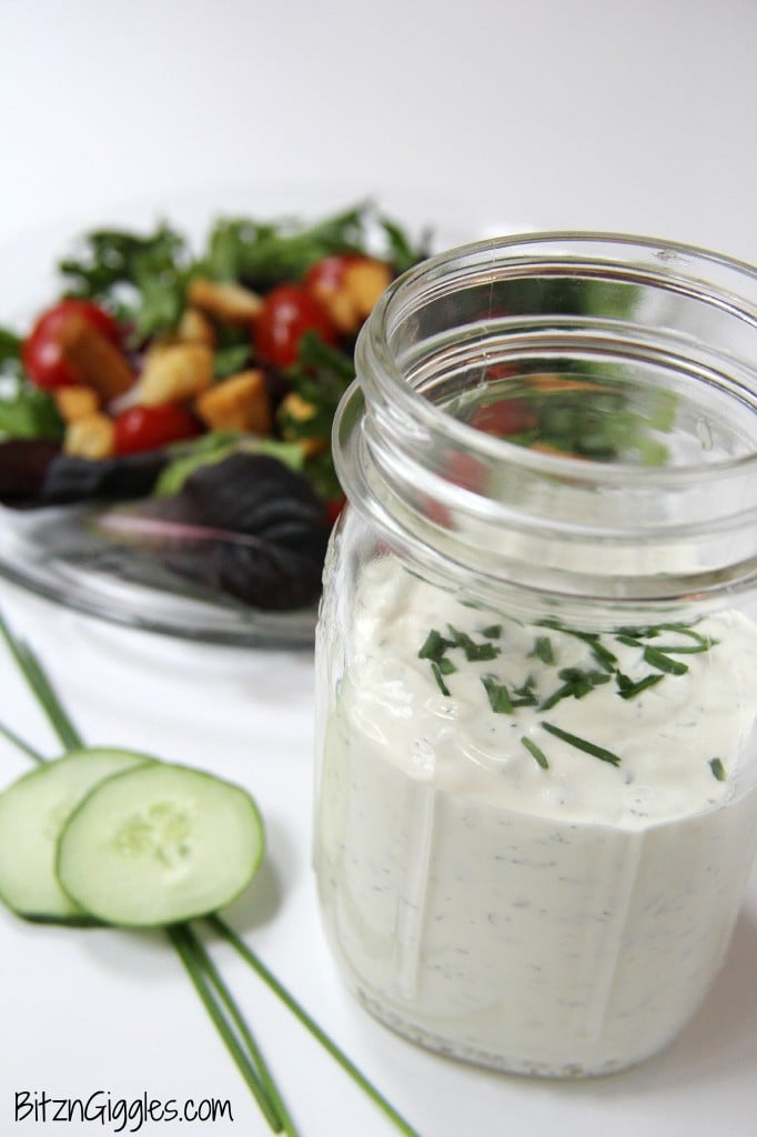 Cucumber Ranch Dressing