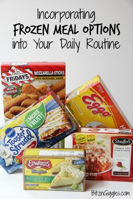 Incorporating Frozen Meal Options into Your Daily Routine