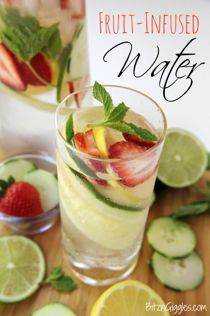 Infused Water With Fresh Fruit! - Cook Clean Repeat