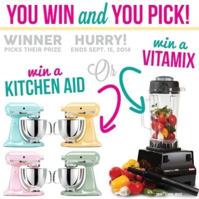 Vitamix or Kitchen Aid Giveaway!