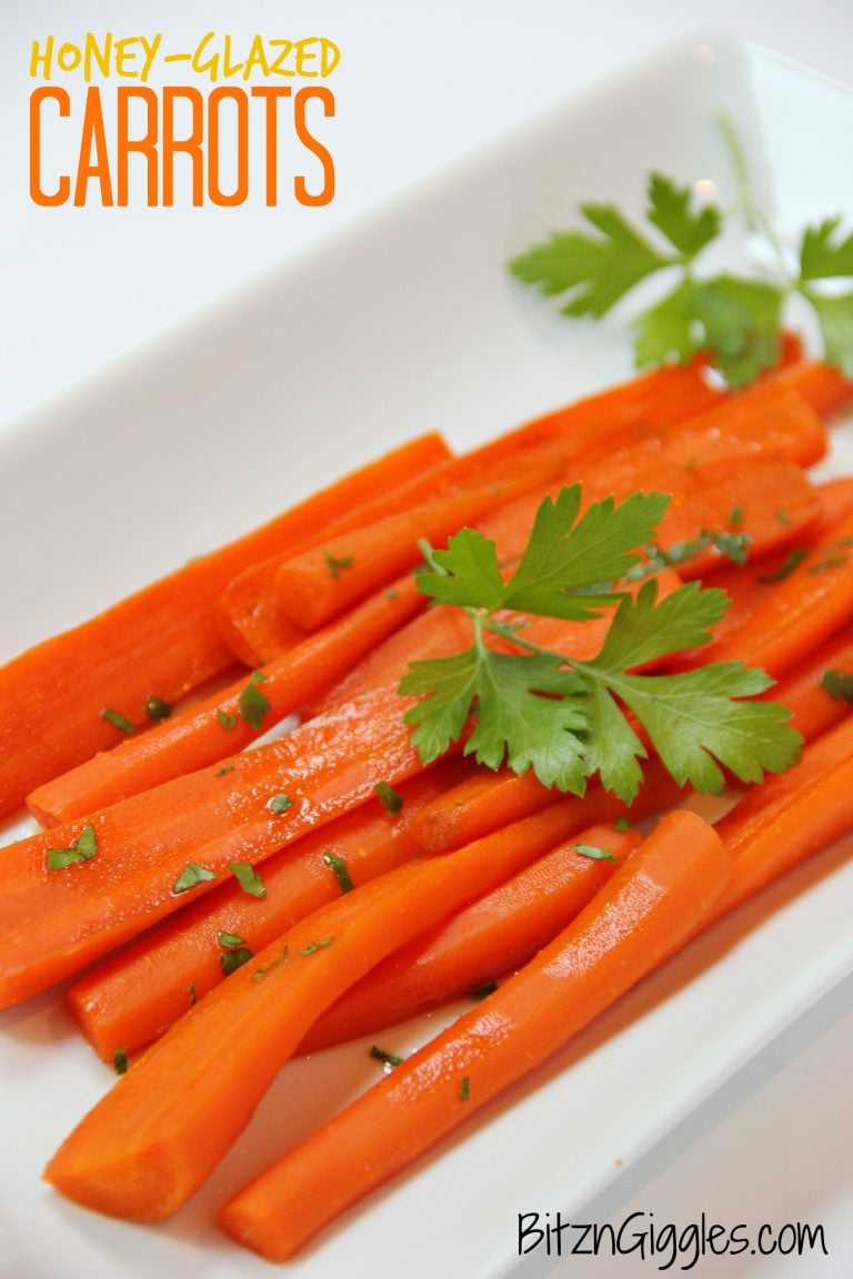 Honey-Glazed Carrots - Bitz & Giggles