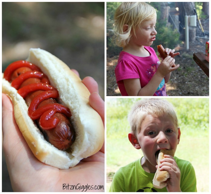 hotdog collage