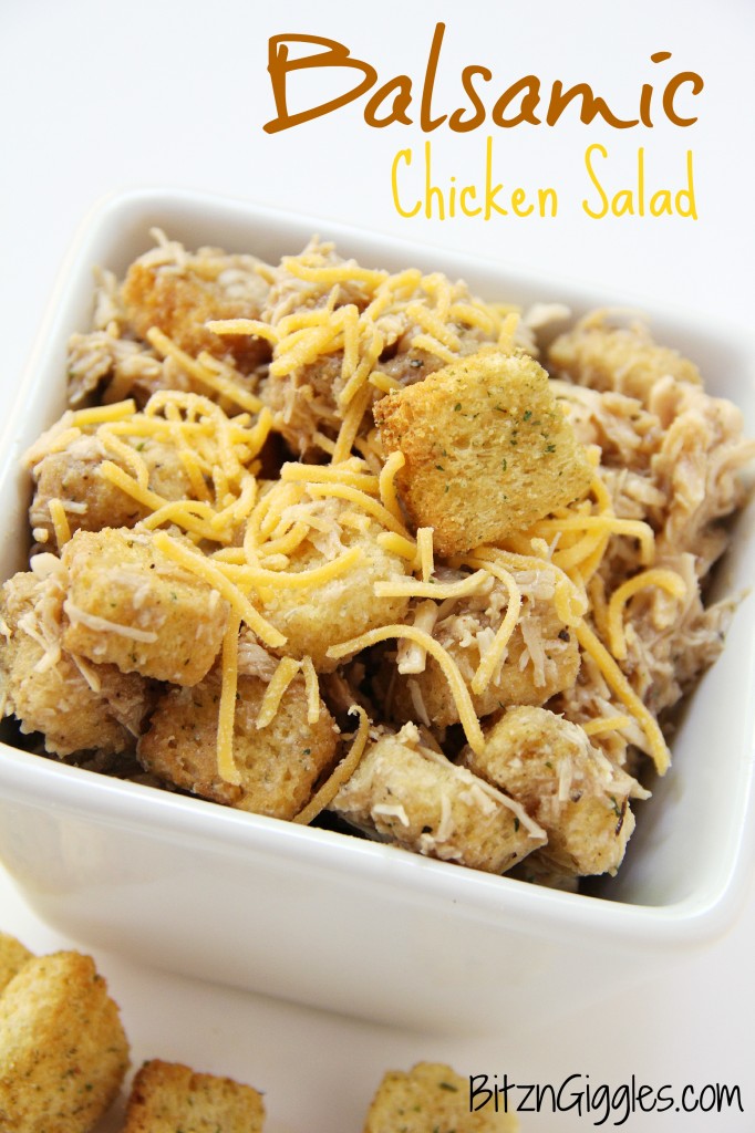 Balsamic Chicken Salad - Bitz & Giggles