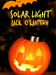 Solar Light Jack O Lantern