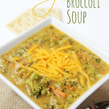 Cheesy Potato & Broccoli Soup