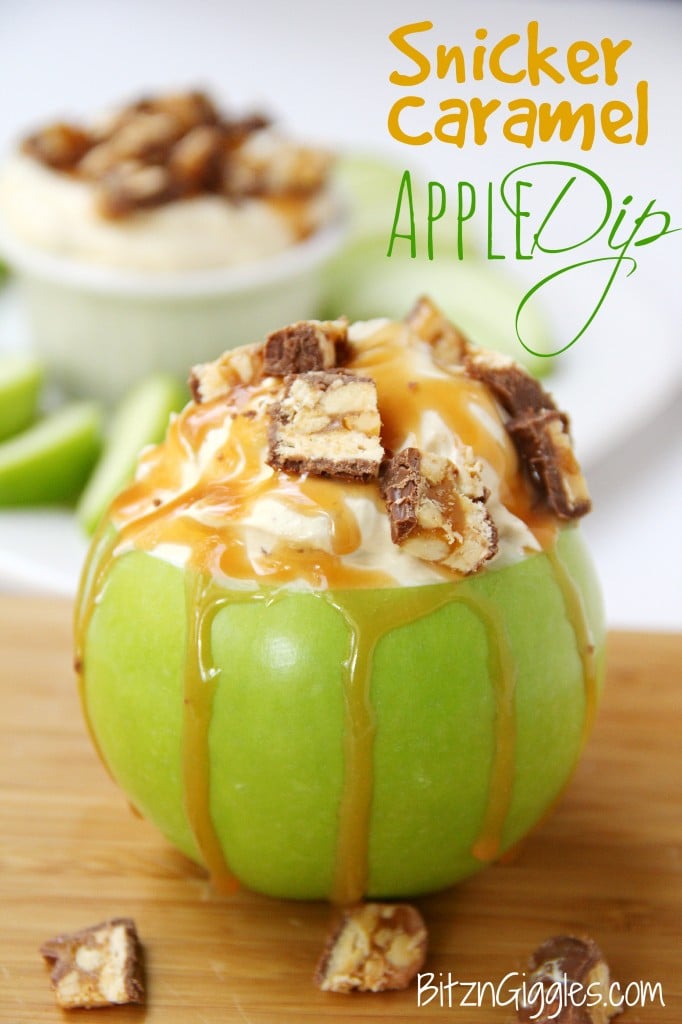 Snicker Caramel Apple Dip 