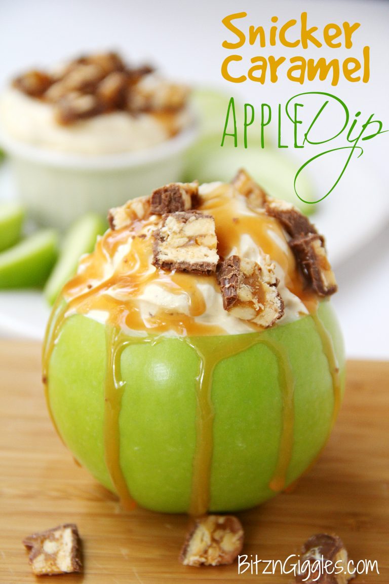 Snicker Caramel Apple Dip