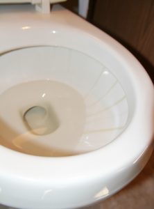 How to Remove Hard Water Stains from Your Toilet - Do you have recurring stains in your toilet from hard water? This simple solution takes care of them once and for all! Tried and true! It WILL work for you!