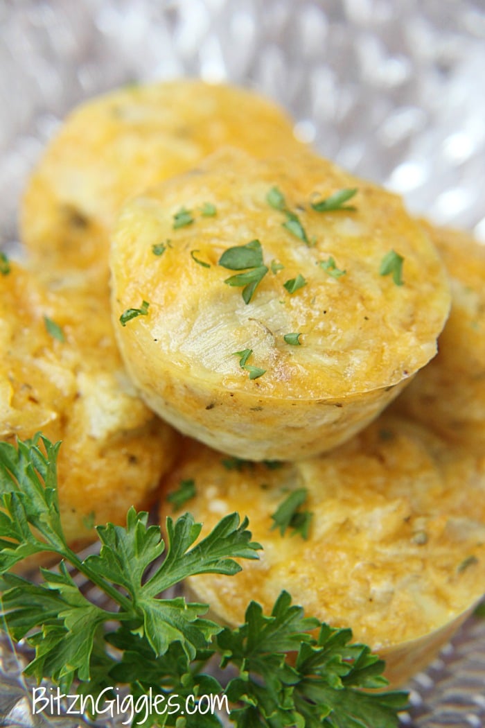 Cheesy Artichoke Bites