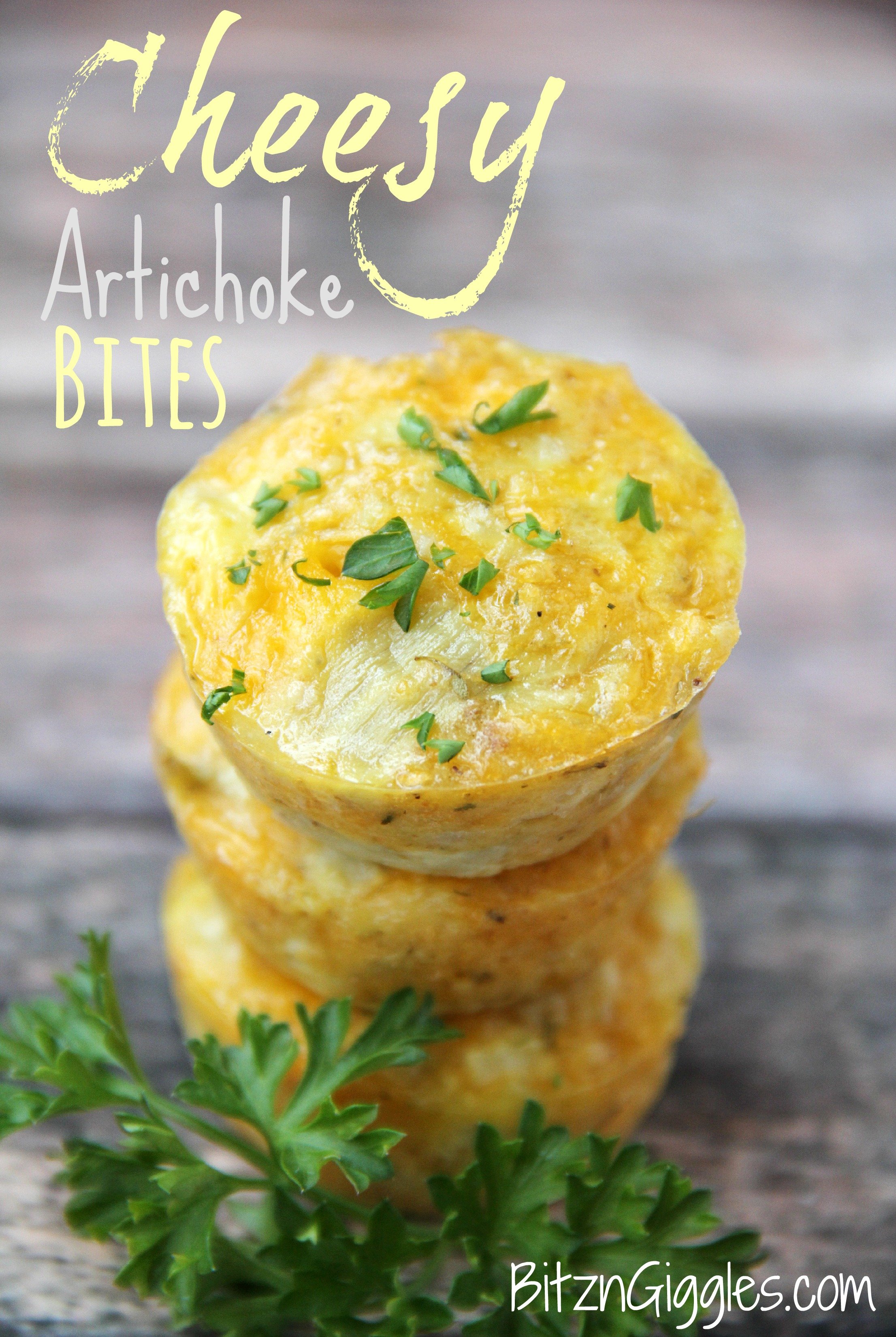 Cheesy Artichoke Bites