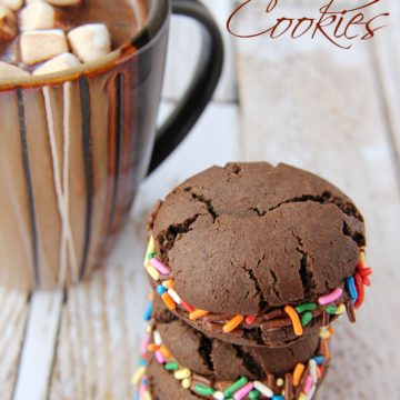 Cocoa Confetti Cookies