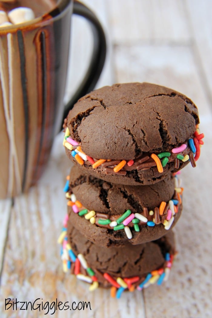 Cocoa Confetti Cookies