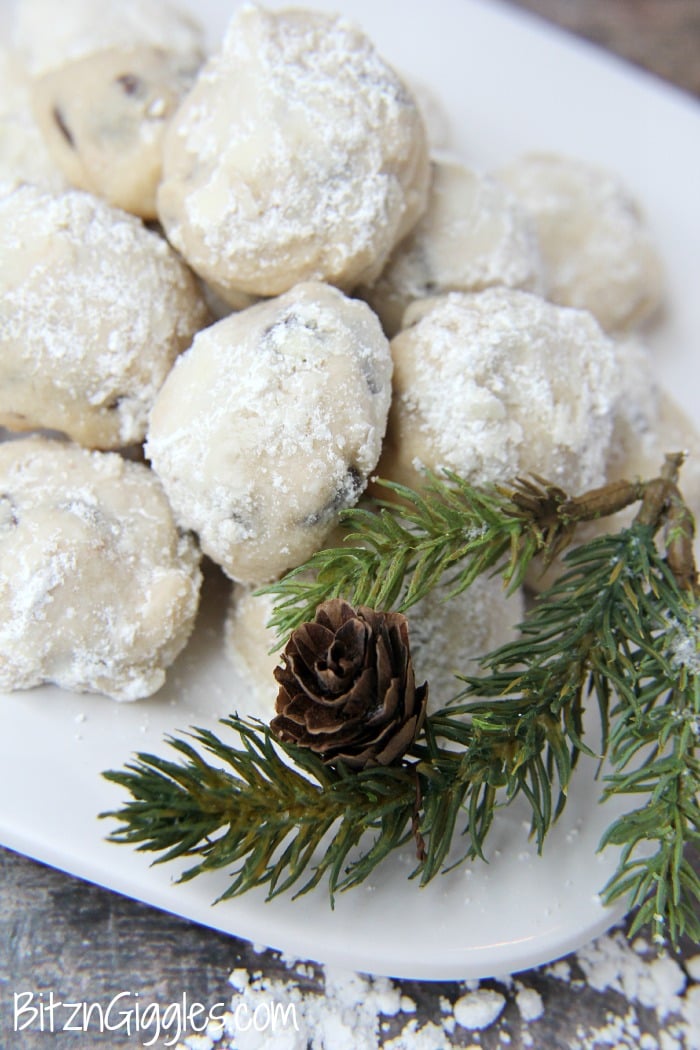 Chocolate Chip Snowball Cookies1