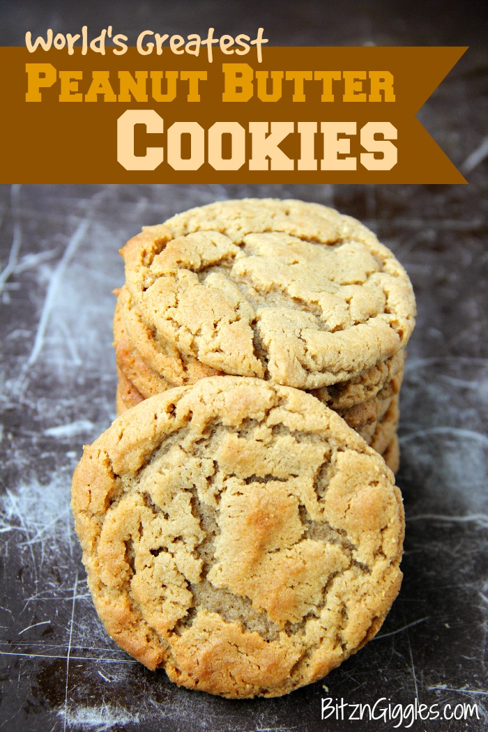 World&amp;#39;s Greatest Peanut Butter Cookies