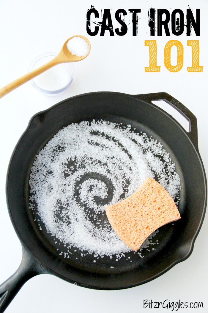 Cast Iron 101 - How to season and care for your cast iron skillet!