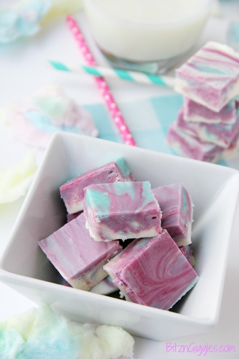 Cotton Candy Fudge