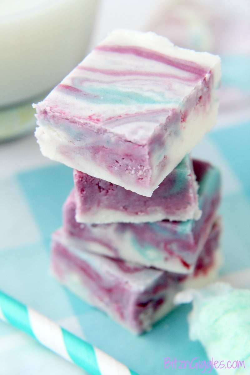 Cotton Candy Fudge