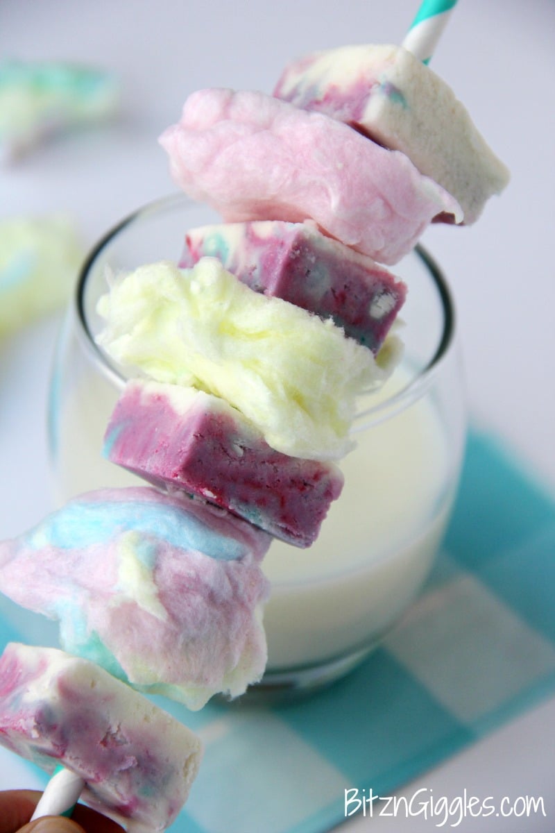 Cotton Candy Fudge