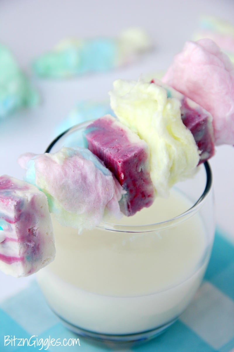 Cotton Candy Fudge