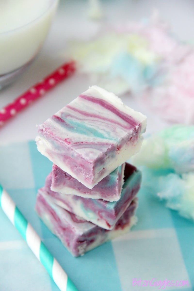 Cotton Candy Fudge